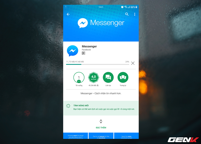  Truy cập vào App Store và tìm đến phần Cập nhật ứng dụng. Nhấp vào lựa chọn “Cập nhật” ở Messenger. 