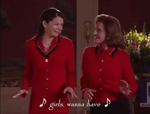  Một cảnh trong phim “Những cô gái nhà Gilmore” 