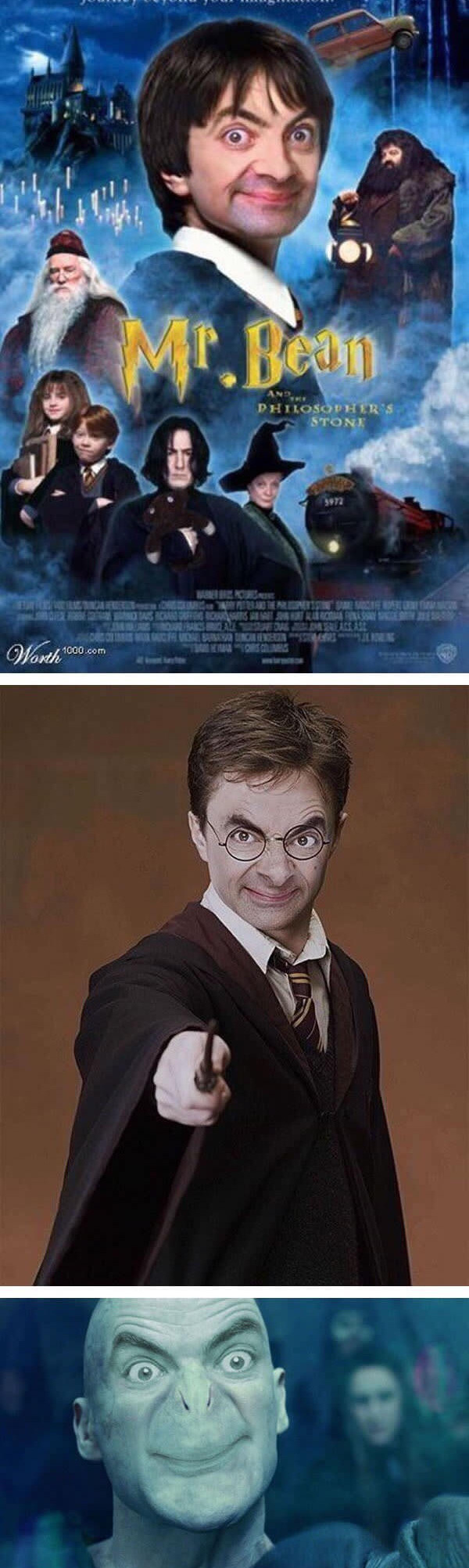 
Và cực kỳ xuất sắc khi trở thành Harry Potter cũng như phù thủy hắc ám Voldemort
