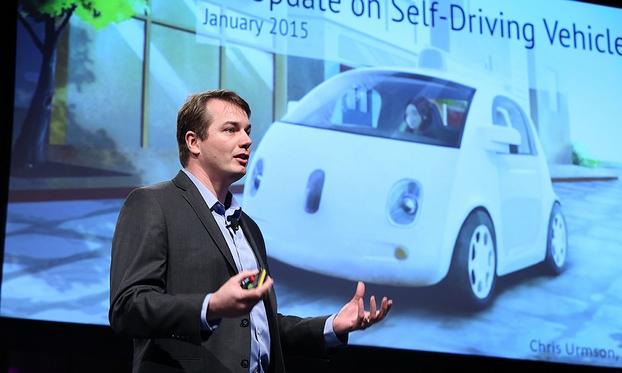  Chris Urmson, cựu lãnh đạo dự án xe tự lái của Google. 