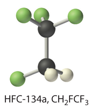  Hợp chất HFC-134a. 