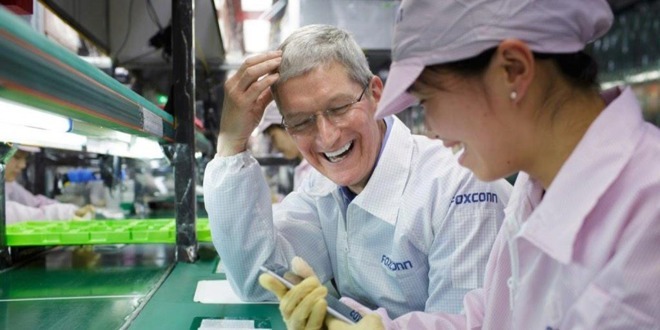 Foxconn là nhà cung cấp linh kiện lớn cho Apple
