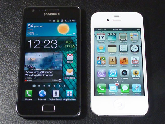  Galaxy S2 là một trong những smartphone hiếm hoi được đánh giá là vượt qua cả iPhone ​ 