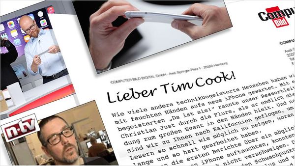  Một tờ báo của Đức bị Apple tẩy chay vì đã đăng tải thông tin iPhone 6 bị bẻ cong 