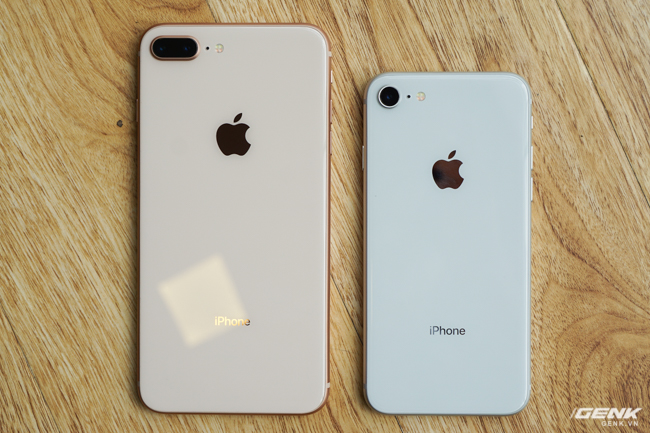  So sánh kích thước giữa iPhone 8 Plus và iPhone 8 