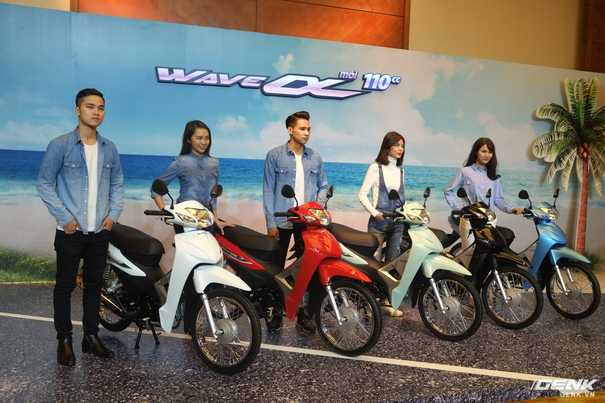 Honda Việt Nam ra mắt Wave Alpha 2017: Động cơ 110cc, giá 17.8 triệu