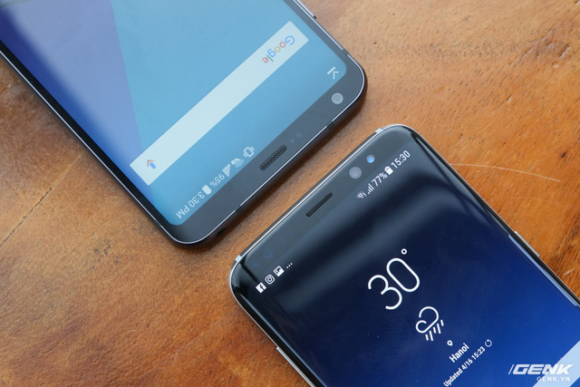  Có lẽ các nhà sản xuất smartphone nên xem Samsung Galaxy S8 và LG G6 để học cách thiết kế không viền. 