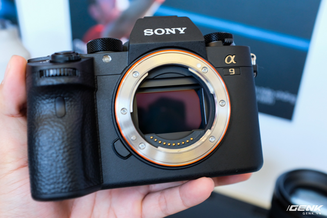  Sony a9 trang bị cảm biến Full Frame, độ phân giải 24 MP. 