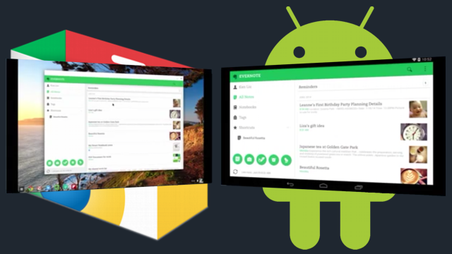  Từ lâu đã xuất hiện thông tin Google sẽ hợp nhất Android và Chrome OS 