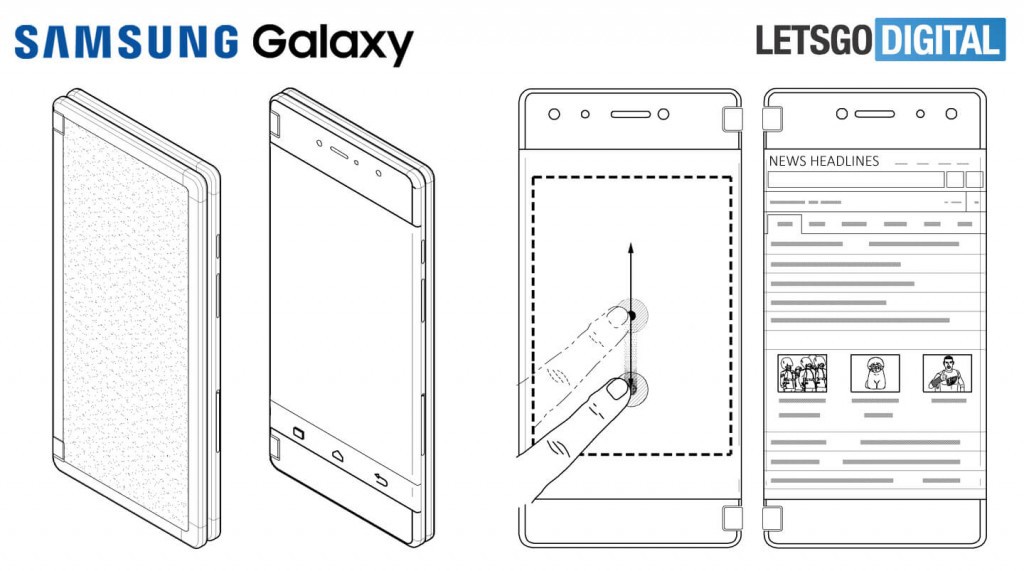 Bằng sáng chế của Samsung tiết lộ Galaxy X bí ẩn sẽ giống như Nintendo 3DS - Ảnh 3.