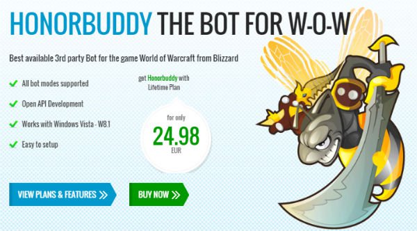  Bot cho WoW với 24,98 EUR/tháng. 