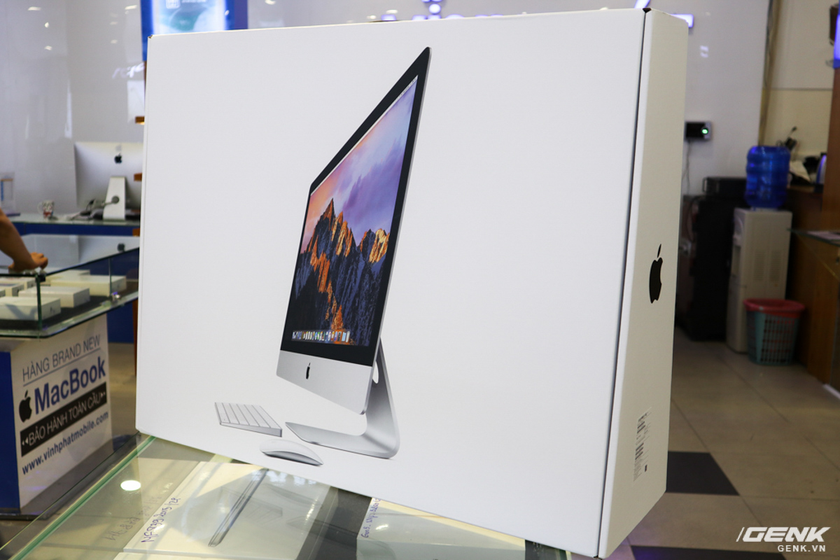 Mở hộp iMac 27 inch Retina 5K 2017 đầu tiên tại Việt Nam: Kiểu