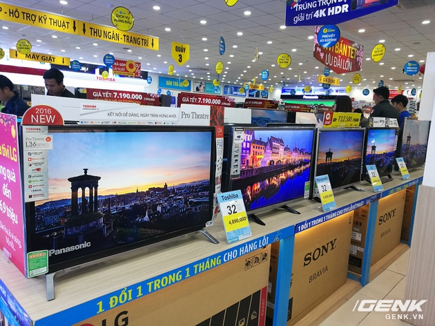  Những chiếc Tivi LCD 32 inch có giá ngang bằng những chiếc tivi sử dụng màn hình CRT 