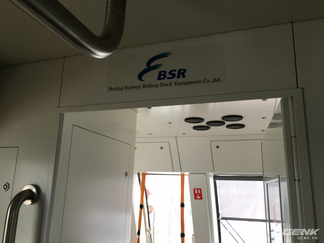  Toàn bộ số đầu kéo, toa tầu và nội thất được sản xuất bởi công ty BSR (Công ty trách nhiệm hữu hạn thiết bị tàu điện ngầm Bắc Kinh - Beijing Subway Rolling Stock Equipment Co.,ltd) 