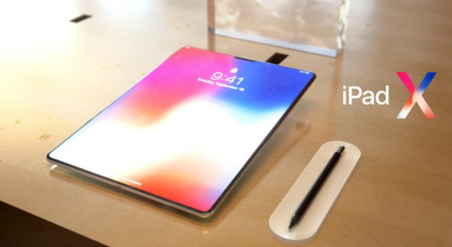 iPad sẽ quyến rũ hơn nhờ thiết kế tràn viền và tích hợp Face ID