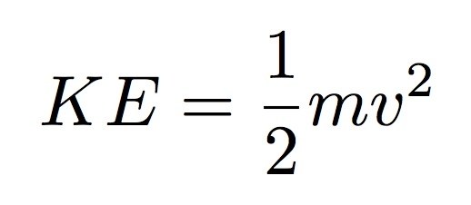  K E: động năng; m: khối lượng; v: vận tốc 
