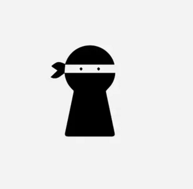  Logo của LockNinja - một ứng dụng bảo mật trên điện thoại được thiết kế rất hợp ngữ cảnh với hình ảnh chiếc ổ khóa không khác gì ninja, mang đến cho người xem cảm giác như smartphone của họ sẽ được bảo vệ chặt chẽ bởi một ninja 