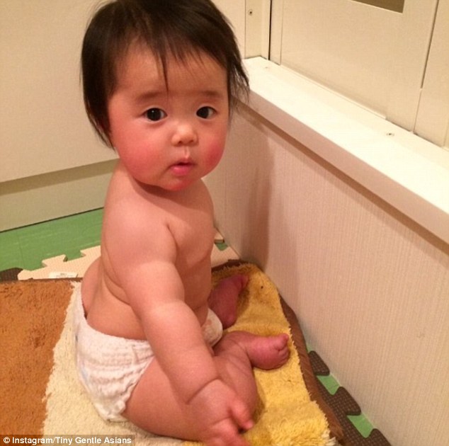 The Tiny Gentle Asians account specializes in posting photos of extremely adorable Asian babies