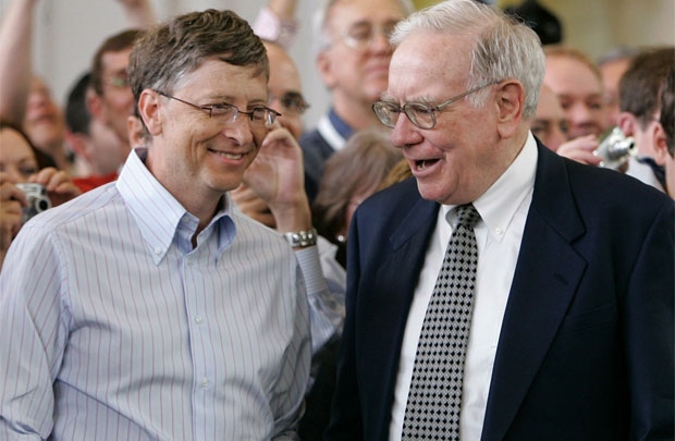 Warren Buffett và Bill Gates đã có một tình bạn đẹp trong suốt 25 năm.