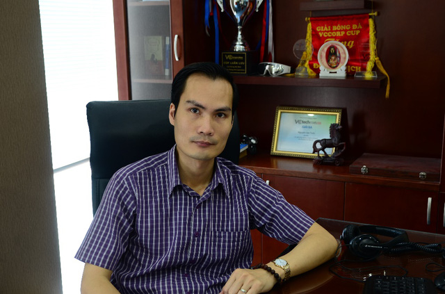  Anh Nguyễn Văn Tuấn, Phó TGĐ VCCorp phụ trách khối Thương mại điện tử. 