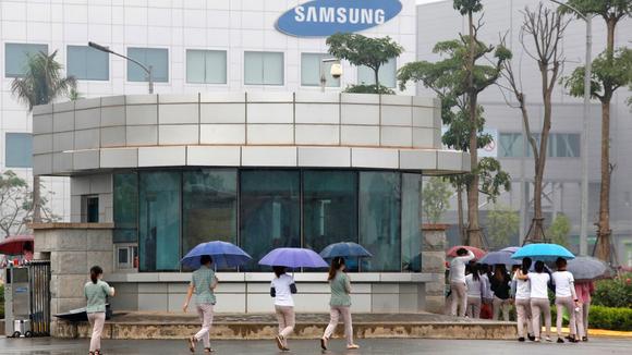 Một nhà máy Samsung ở miền Bắc Việt Nam (ảnh: Reuters)