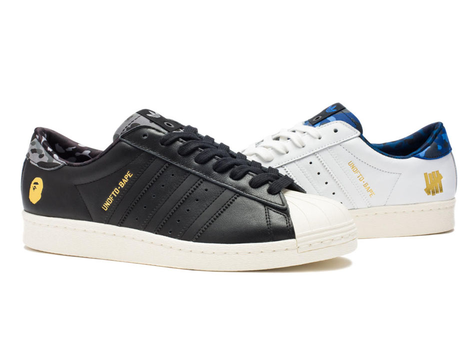 
Undefeated x Bape x adidas Superstar
