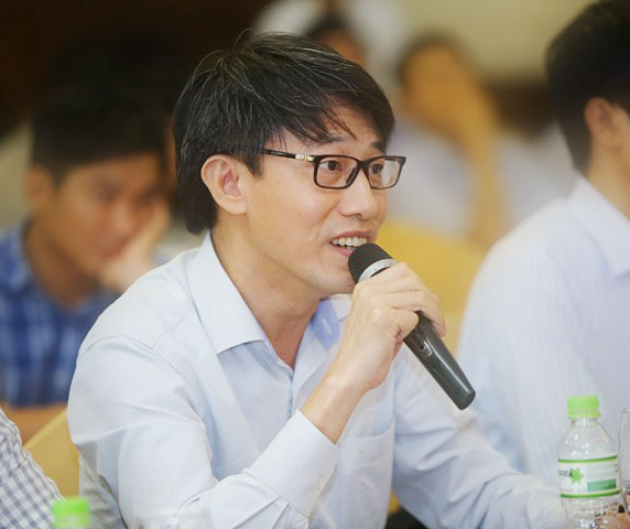Ông Trần Hữu Quyền, Tổng Giám đốc VNPT Technology. Ảnh: Thái Anh.