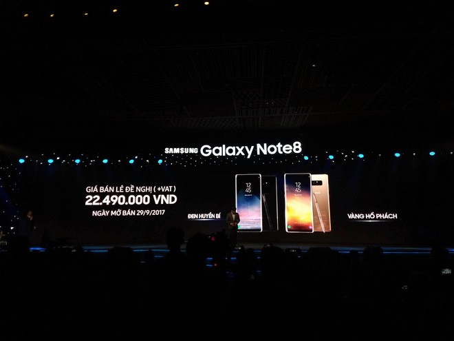  Ít có hãng smartphone nào dành cho tín đồ Việt Nam một sự kiện choáng ngợp như sự kiện ra mắt Note8. 