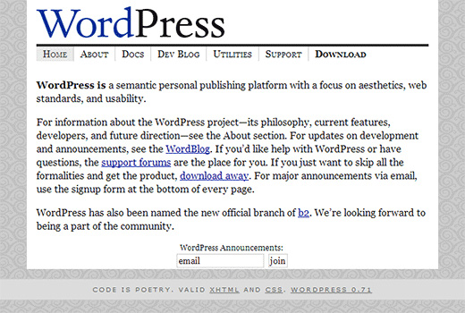  Wordpress còn già hơn cả Twitter hay Facebook 