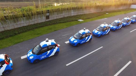  Baidu thử nghiệm xe tự lái ở trung Quốc. Nguồn ảnh: Baidu 