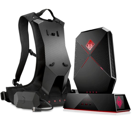 Máy tính HP Omen X Compact có thể đeo lên lưng để chơi game VR chính thức lên kệ - Ảnh 1.