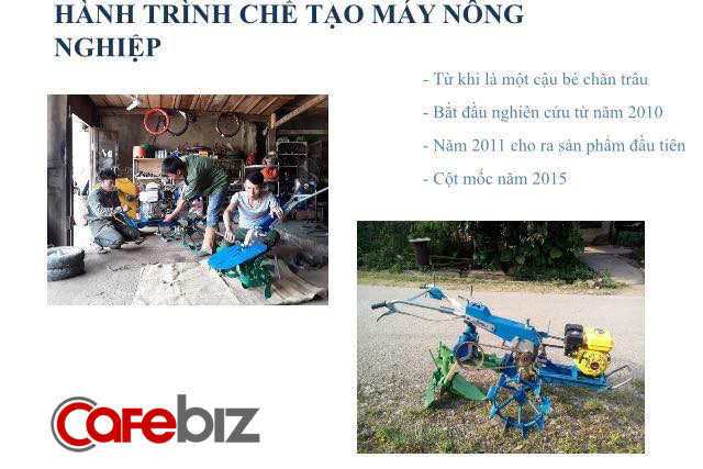 Thợ sửa xe máy vùng cao sáng chế ra máy nông nghiệp cho ruộng bậc thang, làm thay nông dân từ A-Z, dự định bán 200 chiếc vào năm 2018 - Ảnh 2.