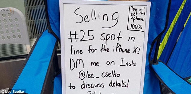  Đang bán số xếp hàng thứ tự 25 để mua iPhone X, liên hệ trực tiếp với tôi thông qua Instagram lee_cselko để biết thêm chi tiết 
