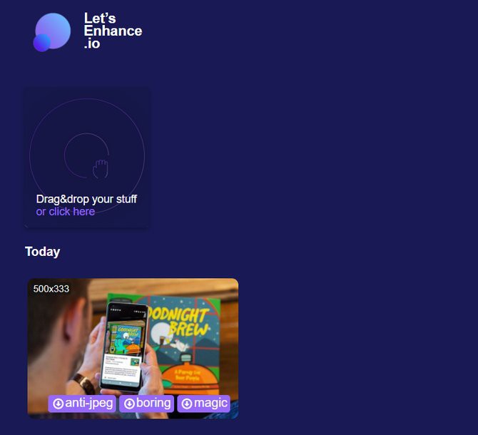  Trang web n&agrave;y cho ph&eacute;p bạn c&oacute; thể d&ugrave;ng AI để n&acirc;ng chất lượng ảnh - Ảnh 2.