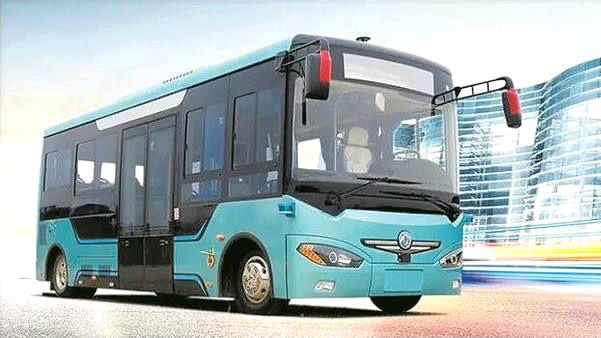 Trung Quốc sắp đưa xe buýt tự lái chạy điện vào sử dụng, chở được 25 người, tốc độ tối đa 40 km/h - Ảnh 1.