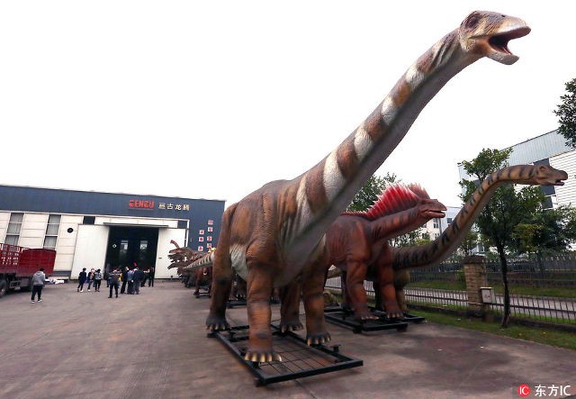 Thành phố khủng long ở Trung Quốc: Nơi tạo ra 90% mô hình khủng long trên toàn thế giới - Ảnh 3.