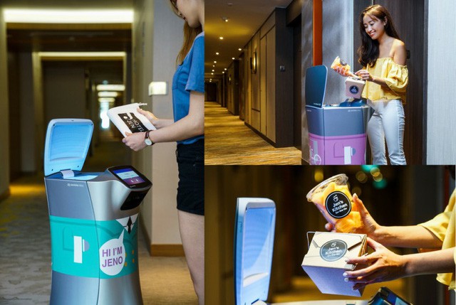  Trải nghiệm sự phục vụ chu đáo của robot tại khách sạn hạng sang ở Singapore - Ảnh 1.