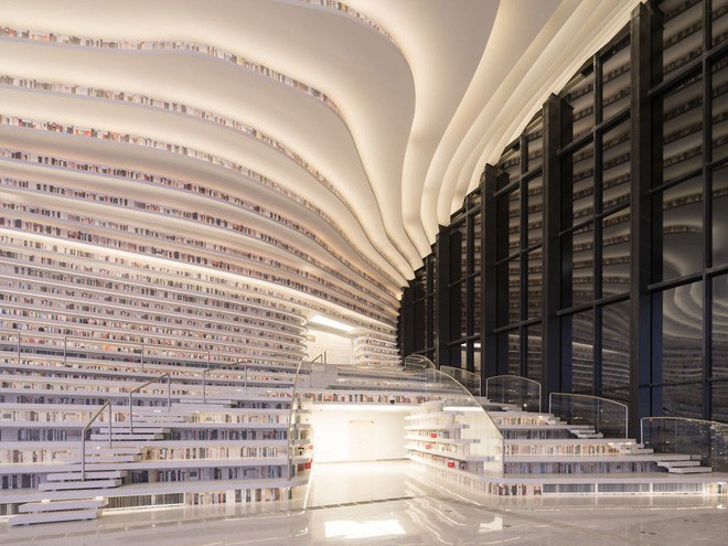 Bạn biết thư viện khổng lồ ở Trung Quốc chứ? Một nửa số sách ở đó không có chữ! - Ảnh 7.