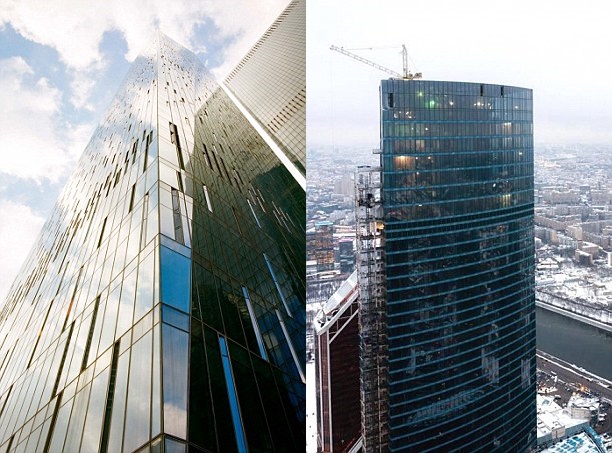  OKO được đánh giá là tòa nhà cao nhất châu Âu. 