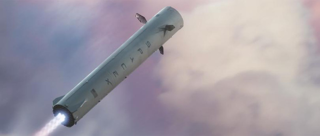  Phần động cơ đẩy của quả tên lửa sẽ rời khỏi nó và quay về Trái Đất. 