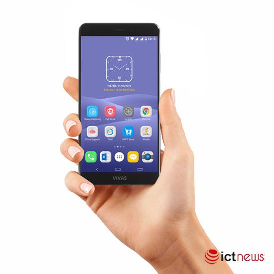  Smartphone 4G của VNPT Technology có giá bán 3.990.000 đồng. 