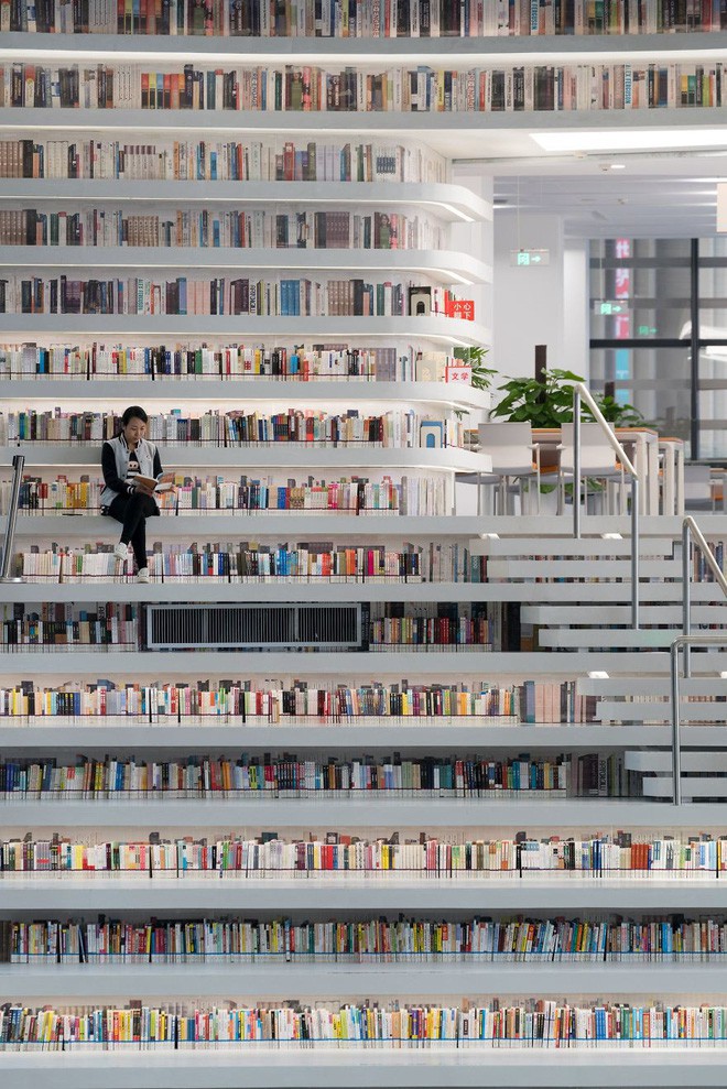 Bạn biết thư viện khổng lồ ở Trung Quốc chứ? Một nửa số sách ở đó không có chữ! - Ảnh 8.