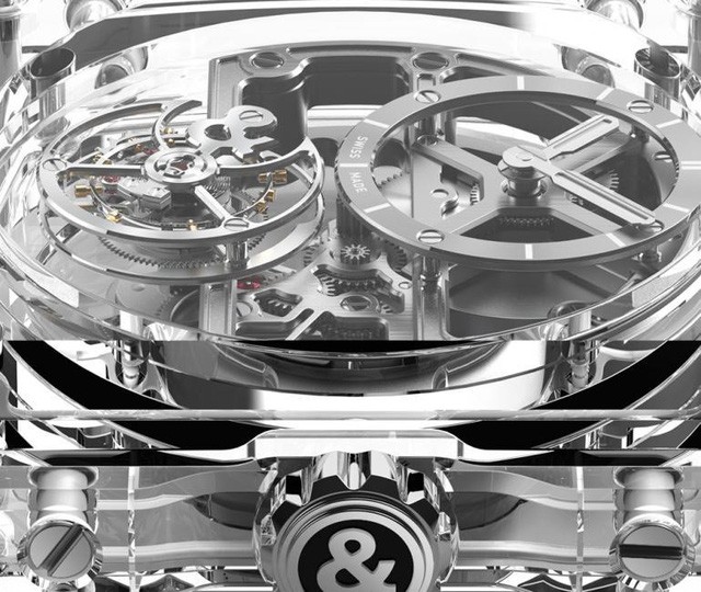 Chiêm ngưỡng nội thất của đồng hồ siêu cao cấp được chế tạo hoàn toàn từ đá sapphire - Ảnh 5.
