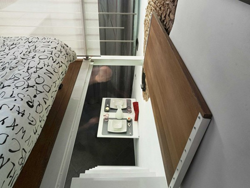  Thiết kế nội thất nhà nhỏ với tối thiểu hai chức năng và có khả năng di động cao 