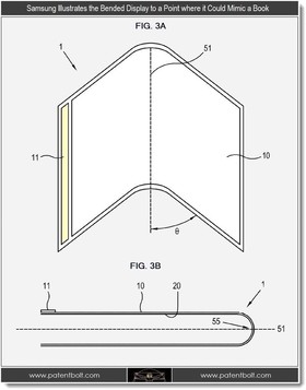 Bằng sáng chế về tablet biến hình của Samsung