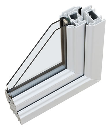  Tương tự như tường hai lớp, cửa sổ hai lớp cũng bao gồm hai lớp kính các nhiệt được để cách nhau một khoảng không nhỏ. Điều này giúp khí được lưu thông, giúp giảm nhiệt độ bề mặt cửa và chậm quá trình chuyền nhiệt đi đáng kể. 
