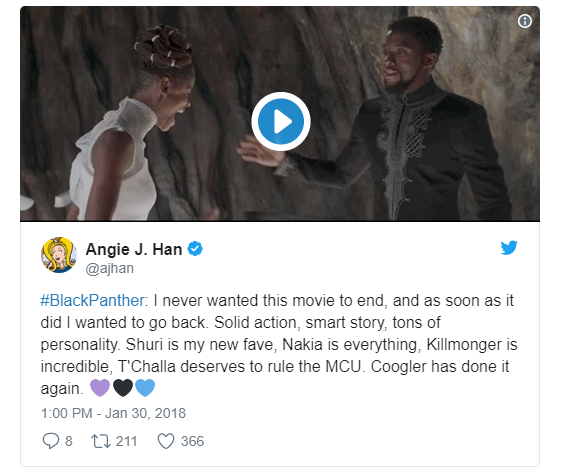 Bình luận sau suất chiếu sớm của Black Panther: Tôi không bao giờ muốn bộ phim này kết thúc - Ảnh 4.