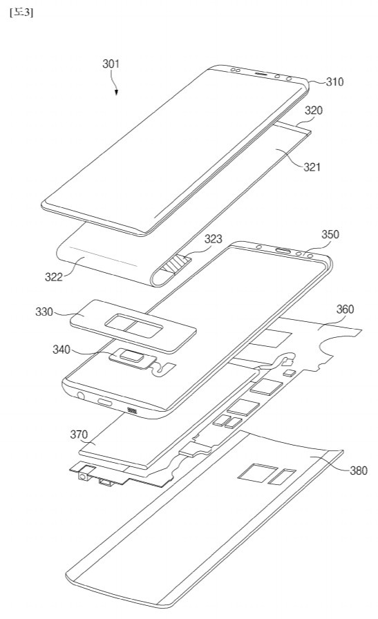 Bằng sáng chế của Samsung mô tả cảm biến vân tay dưới màn hình, sử dụng cho Galaxy S10? - Ảnh 2.