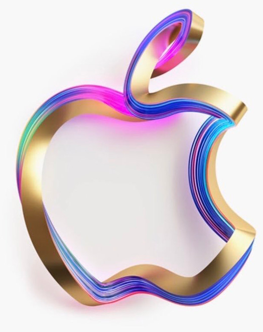 Mời chuyển vận về cỗ hình nền logo ngược táo nhiều màu sắc cổ xưa của Apple  TECHRUMVN