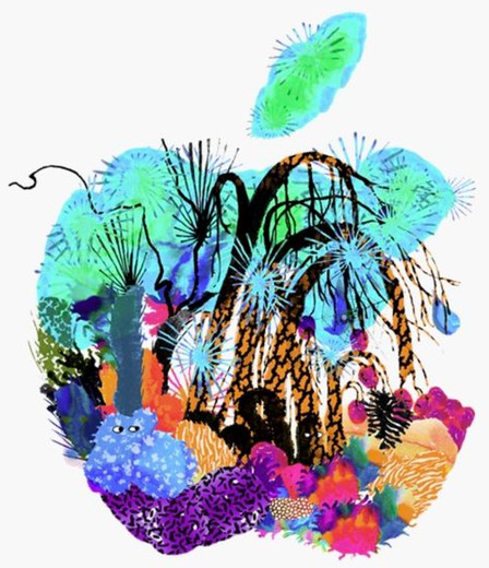 Đây là tất cả những logo “quả táo” cách điệu mà Apple đã gửi đi trong thư mời sự kiện 30/10 - Ảnh 26.